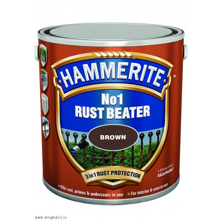 Грунт Hammerite Коричневый