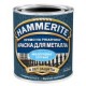 Краска Hammerite молотковая Голубая