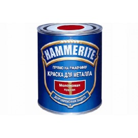 Краска Hammerite молотковая Красная