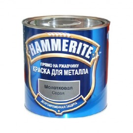 Краска Hammerite молотковая Серая