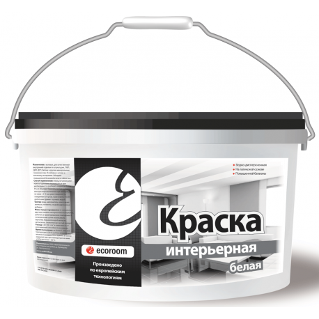Экорум Краска интерьерн. белая