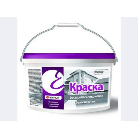 Экорум Краска силиконовая для фасадных работ