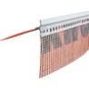 Профиль-капельник ROCKWOOL (с открытым капельником) ПВХ с сеткой (2,5м.пог.)