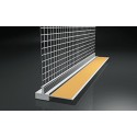 Профиль ROCKWOOL примыкающий самоклеющийся (с сеткой) 9мм (2,4м.пог.)