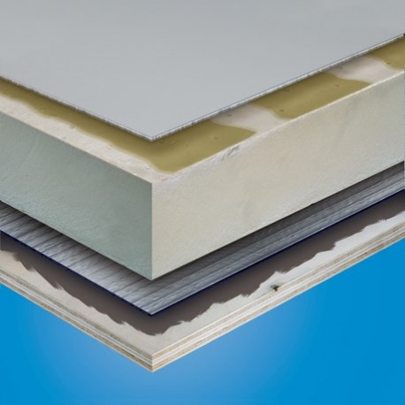 Кров. ПВХ жесть ламин. Metalsheet Trocal S