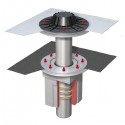 Воронка в комплекте SF Roof drai.sys.PVC DN100 необогреваемая