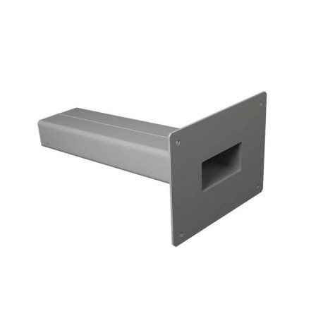 Трубка экстренного слива воды с кровли Overflow PVC