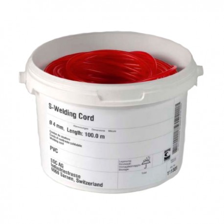 Шнур уплотнительный S-Welding cord PVC red 4mm