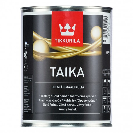 Тайка лазурь  КL золото  6076